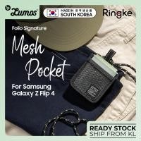 ราคา FOLIO Ringke SIGNATURE Mesh Pocket Series สําหรับเคสโทรศัพท์ป้องกัน Samsung Galaxy Z Flip 4 (51610509798)