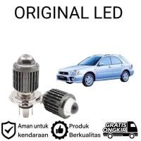ราคา 2 ชิ้น H4 เลเซอร์สีขาว LED ไฟหน้าสําหรับ Subaru Impreza 2000 2007 AM รถ (43079702185)