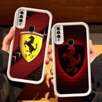 ราคา เคสสีขาวสําหรับ OPPO Reno F15 A91 A53 A53S A31 A33 3 S8 Ferrari รถสปอร์ต (43760269954)
