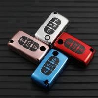 ราคา Shell Fob For Peugeot 207 307 308 407 607 807 For Citroen C2 C3 C4 C5 C6 2/3 Buttons TPU Car Flip Key Case Cover Accesso (27461938872)