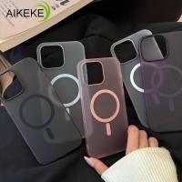 ราคา Ice Mist เคสโทรศัพท์แม่เหล็กสําหรับ Nothing Phone 3 3A Pro 2 2A Plus 1 CMF1 5G 4G Simple Business Matte Clear Hard PC Case ไร้สายชาร์จปลอก Anti-fall กันกระแทกปกหลัง (57155058171)