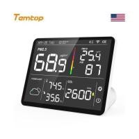ราคา Temtop M100 เครื่องวัด pm2.5 และคุณภาพอากาศในอาคาร (CO2, PM2.5, PM10, AQI, อุณหภูมิ, ความชื้น) (40502210809)