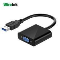 ราคา สายแปลง Wiretek USB เป็น VGA USB VGA 3.0 Wiretek (55710820944)