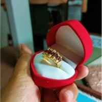 ราคา แหวนโกเมนแท้ทองแท้ลดราคา (51162032987)