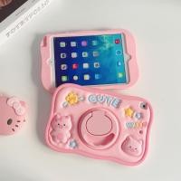 ราคา สําหรับ iPad Air 5 4 2022 360° เคส ลายการ์ตูนหมูน่ารัก หมุนได้ ดูดซับแรงกระแทก สําหรับ iPad 10.2 7th 8th 9th 10th 2022 Mini 1 2 3 4 5 6 9.7 6th Pro 11 2020 (19585026222)