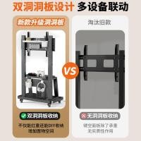 ราคา ทีวีที่สามารถเคลื่อนย้ายวงเล็บชั้นยืนด้วยล้อหลุมคณะกรรมการรถเข็นเหมาะสําหรับ โซนี่ ไฮซิน ชวงเว่ย สากลไม้แขวนเ (52558958171)