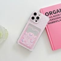 ราคา Pink Pig Transparent Wallet เคส iPhone สําหรับ Iphone 6/6s/7/8/x/xr/xs/11/12/13/14/15/pro/max - ct1527 (54161639779)