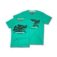 ราคา 9nine เสื้อสกรีนกำมะหยี่ รุ่น VL485 (สีเขียวมิ้น) (9207900109)