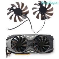 ราคา RR Cooler พัดลมสําหรับ ZOTAC GTX 1070 GTX 1070Ti 1080Ti AMP Edition กราฟิกการ์ด 95 มม.4Pin GFM10012H12SPA GAA8S2 (44810871366)