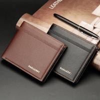 ราคา แฟชั่นกระเป๋าสตางค์หนังผู้ชาย Baellerry กระเป๋าสตางค์ผู้ชาย กระเป๋าสตางค์ใบสั้นผู้ชาย (4757393034)
