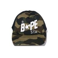 ราคา BAPE 1st Camo Sta Mesh Cap (GREEN) (23629889700)