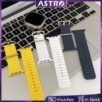ราคา Astro สายนาฬิกาข้อมือซิลิโคน แบบนิ่ม ปรับได้ สําหรับ Apple Watch Ultra SE Series 8 7 6 5 4 3 2 1 iWatch 49 มม. 45 มม. 41 มม. 44 มม. 40 มม. 42 มม. 38 มม. (18692930887)