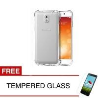 ราคา เคสกันกระแทกสําหรับ Samsung Galaxy Note 4 / N910 - 5.7 นิ้ว - ใส - ฟรีกระจกนิรภัย (42570748658)