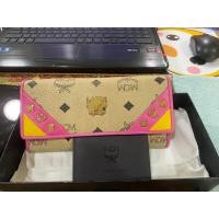 ราคา MCM เอ็มซีเอ็ม กระเป๋าสตางค์ใบยาว ของแท้มือสอง ครบกล่องการ์ด (14491952613)