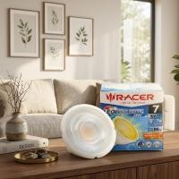 ราคา Racer : หลอดไฟ LED 4Watt MR16 หลอดไฟ แอลอีดี 4 วัตต์ และ 7 วัตต์ แสง Daylight / Warmwhite (220V) (41073827056)