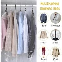 ราคา ฝาครอบไมก้าพลาสติกกันฝุ่นเสื้อผ้าป้องกันขนาด 55x88 ซม. I 55x80 ซม. I 55x100 ซม. (นอก) (55361463335)
