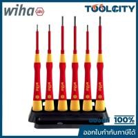 ราคา WIHA ชุดไขควงละเอียด PicoFinish Electric หัวแบน, แฉก 7 ชิ้น พร้อมที่จับ รุ่น 2270PK601 รหัส 42989 (วีฮ่า) (55855419359)