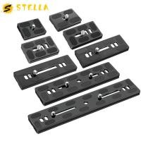 ราคา STELLA แผ่นยึดกล้องสําหรับ Arca Swiss Universal Quick Release หัวบอลอลูมิเนียม 1/4 สกรูกล้องขาตั้งกล้องแผ่น (50261339173)