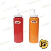ราคา (2 สี) ขวดซอส 950 ml. ขวดซอสมะเขือเทศ คัพช็อพ ขวดบีบ RW9096 (493328881)