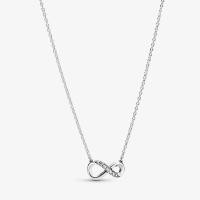 ราคา (ของแท้ พร้อมส่ง)Hit️Pandora Infinity Collier Necklace แพนโดร่าสร้อยคออินฟินิตี้ (47508322127)