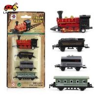 ราคา [ลาโฮเมีย] รถไฟไอน้ําย้อนยุคโลหะผสมสีแดงสําหรับเด็ก (48711893669)