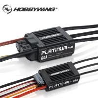 ราคา Hobbywing Platinum V4 25A 60A 3-6S Brushless ESC Electronic Speed Controller ในตัว BEC สําหรับ RC เครื่องบินเฮลิคอปเตอร์อุปกรณ์เสริม (44961401154)