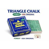 ราคา ชอล์กฝนหัวคิวบิลเลียด Triangle Master รุ่น Forest สีเขียวเข้ม (ของแท้) (28460492934)
