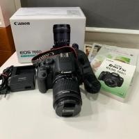 ราคา ขายกล้อง Canon EOS 700D Lens 18-55 stm จอพลิกได้-สัมผัส สภาพใหม่ พร้อมกล่อง ชัตเตอร์ 6พัน คุ้มเหมือนได้ของใหม่ (7817516213)