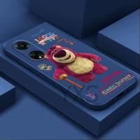 ราคา เคส OPPO R15X K1 K3 R17 R17 Pro R15 R15 Pro Reno 2 Reno 2Z Reno 2F เคส ซิลิโคนไม้ค้ำยันสตรอเบอร์รี่หมีกรณีโทรศัพท์ (20295090138)