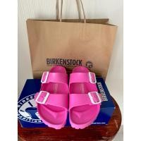 ราคา New‼️ Birkenstock Women's Arizona Neon Pink Eva Sandals Size 37✅ (26863861117)