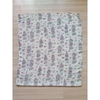 ราคา ผ้าคลุมไหล่ tweet heart สีขาวครีมชมพูลายกรงนก ผืนใหญ่ 63×28นิ้ว (40012303787)