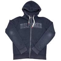 ราคา เสื้อHoodieฟูลซิป Tommy Hilfiger สีน้ำเงินเทาเข้ม (แท้) (48951056218)