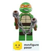 ราคา Tnt038 Lego Teenage Mutant Ninja Turtles 79122: Michelangelo Minifigure w Weapon (45608303566)