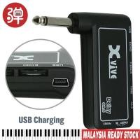 ราคา XVIVE GA4 ปลั๊กกีตาร์ไฟฟ้าแบบชาร์จไฟได้ปลั๊กกีตาร์ไฟฟ้าเครื่องขยายเสียงหูฟัง Effector (48153315769)