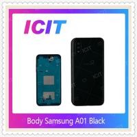 ราคา Body Samsung Galaxy A01 อะไหล่บอดี้ เคสกลางพร้อมฝาหลัง Body อะไหล่มือถือ คุณภาพดี ICIT-Display (6252082409)