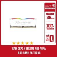 ราคา [เต็มภาษีมูลค่าเพิ่ม]RAM OCPC X3TREME RGB AURA 8GB - 36 เดือน (53256525431)
