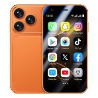 ราคา มือถือจิ๋ว ทัชสกรีน โทรศัพท์มือถือ 17 pro max mini สแกนหน้าได้ (45104312233)