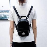 ราคา ✨พร้อ​มส่ง​✨ ของแท้​ Adidas​ Mini​ Backpack​ กระเป๋า​เป้​ สีดำ​ หนัง​ PU​ (3832244645)