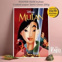 ราคา Mulan Poster โปสเตอร์มู่หลาน ภาพขนาด 33X48 cm (ไม่มีกรอบรูป) (16697100302)