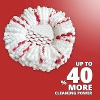 ราคา [2026 New Version] Mop Head Replacement - 40% More Cleaning Power，3 Pack Spin Mop Replacement Head for Easy Wring 1-Tank System, Easy Cleaning, Microfiber and Machine Washable (51859341780)