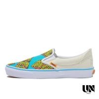 ราคา [ของแท้ ส่งไว PRE-ORDER] VANS CLASSIC SLIP-ON N/D [M.BLUE/MULTI] V98CF NATAL/D (26204732876)