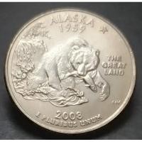 ราคา ปี 2003, เหรียญ 25 เซนต์ รัฐ อลาสก้า (Alaska), สหรัฐอเมริกา (USA), เหรียญที่ระลึกในชุด 50 รัฐของสหรัฐอเมริกา (6568594402)