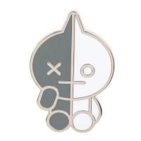 ราคา BTS BT21 Van แรงบันดาลใจแฟนกองทัพของขวัญ White Space หุ่นยนต์การ์ตูนตุ๊กตาเข็มกลัดเคลือบเพลงเครื่องประดับแฟนของขวัญคอลเลกชันของที่ระลึก lapel pin (49359754215)