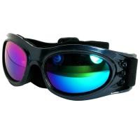 ราคา BB Gun แว่นตานิรภัย รุ่น BB-25 สีน้ำเงิน เลนส์ปรอทน้ำเงิน + สายรัด(New Model) (276683522)