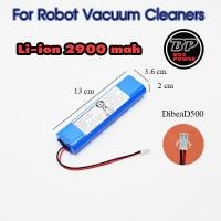 ราคา แบตเตอรี่สำหรับหุ่นยนต์ดูดฝุ่น และเครื่องดูดฝุ่นอัตโนมัติ Dibea D500 ,2900mah 14.8V (23622599439)