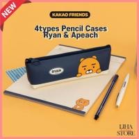 ราคา Kakao Friends กล่องดินสอ Kakao Friends Pouch Ryan Apeach กล่องดินสอ PVC เครื่องเขียน Class Zipper Storage Bag เครื่องสําอาง (54861910952)
