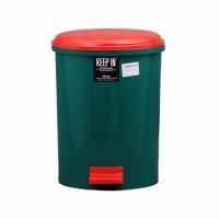 ราคา ถังขยะขาเหยียบมีฝาปิด 35 ลิตร สีเขียว สแตนดาร์ด RW9086 (1315584165)
