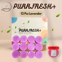 ราคา Kittyscent Purrfresh Cat Deodorant สูตรแข็งแรงพิเศษ Hilang Bau Hancing Kucing & Litter Box 12 ชิ้นลาเวนเดอร์ (46259690097)