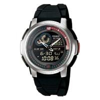 ราคา Casio นาฬิกาข้อมือ Standard Active Dial AQF-102W-1BVDF - Black (261372160)