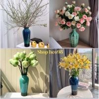 ราคา แจกันดอกไม้เซรามิกค้างคาวรางเคลือบสีเขียวตัวแปร (หลายรุ่น) การจัดดอกไม้ตกแต่ง (29427687938)